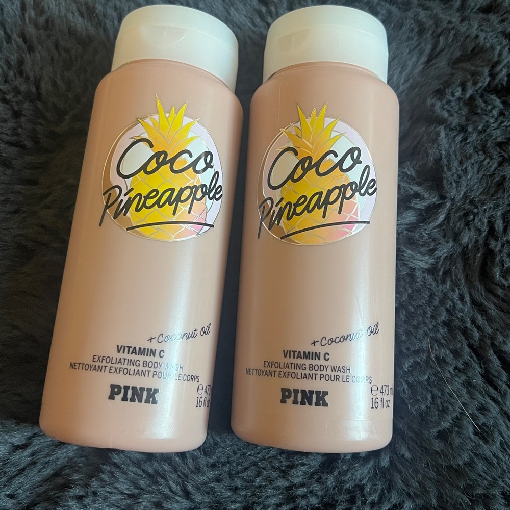 New Victoria’s Secret PINK Coco Pineapple Body Wash Set